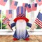 4th of July Gnomes Plush Decorations, Handmade Patriotic Gnome